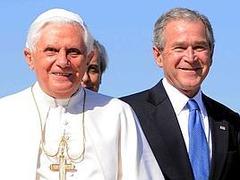 Benedetto XVI con Bush 