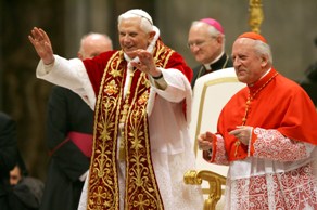 Una recente immagine di Benedetto XVI