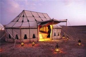 Una tenda berbera
