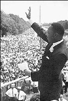 Una foto di Martin Luther King