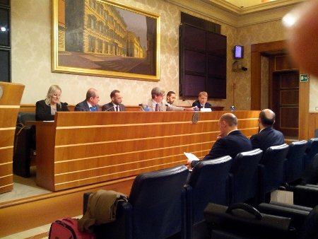 Conferenza stampa presentazione XII giornata dialogo cristiano-islamico Roma 24 ottobre 2013 Senato della repubblica