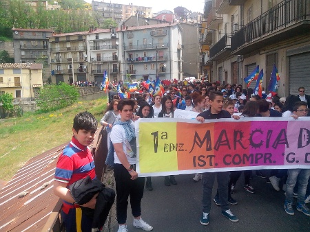 San Giovanni in Fiore 28 maggio 2014 Prima Marcia per la pace e i diritti umani